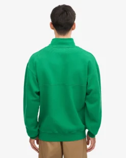 Organic Quarter Zip - Kelly Green