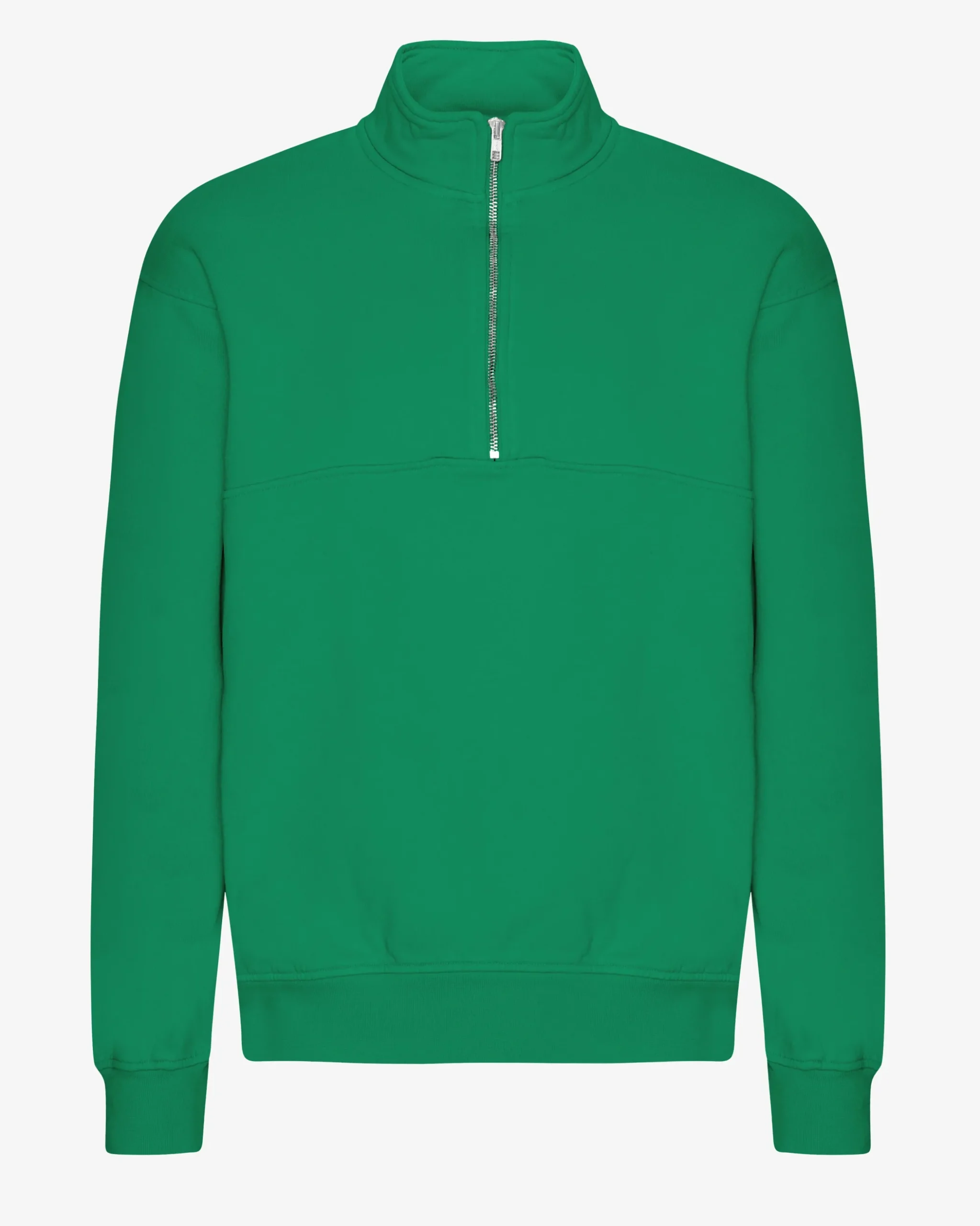Organic Quarter Zip - Kelly Green