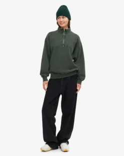 Organic Quarter Zip - Midnight Forest