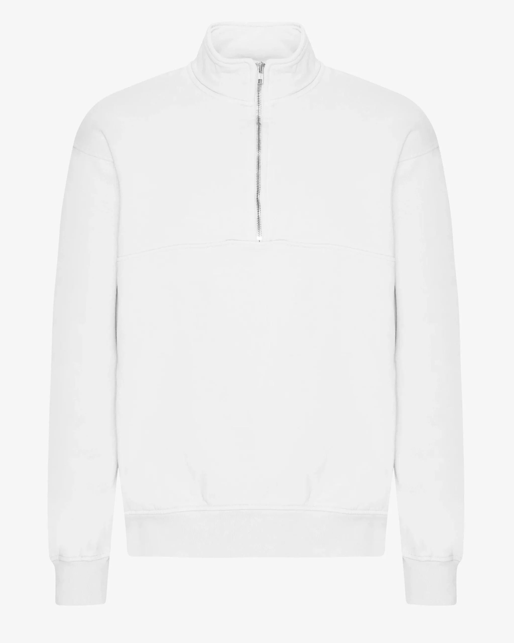 Organic Quarter Zip - Optical White