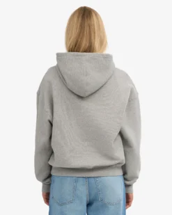 Organic Relaxed Hood Sweatsuit - Heather Grey