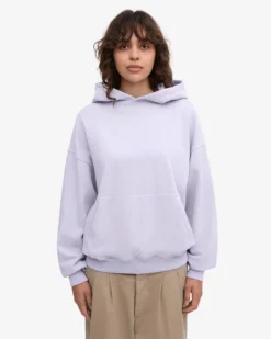 Organic Relaxed Hood Sweatsuit - Soft Lavender