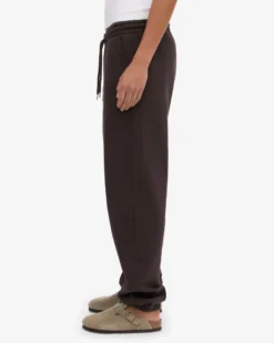Organic Relaxed Hood Sweatsuit - Coffee Brown