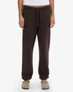 Organic Relaxed Hood Sweatsuit - Coffee Brown