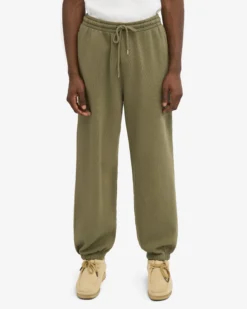 Organic Relaxed Hood Sweatsuit - Dusty Olive