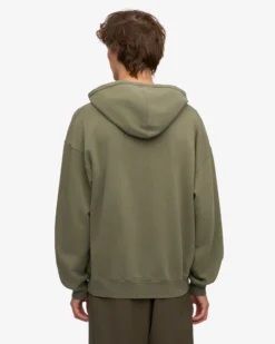 Organic Relaxed Hood Sweatsuit - Dusty Olive