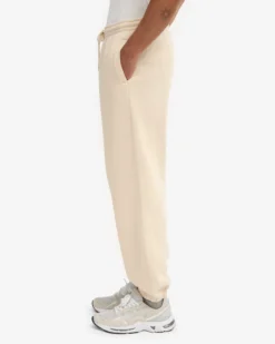 Organic Relaxed Hood Sweatsuit - Ivory White