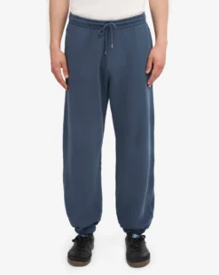 Organic Relaxed Hood Sweatsuit - Petrol Blue
