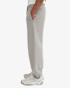 Organic Relaxed Hood Sweatsuit - Heather Grey