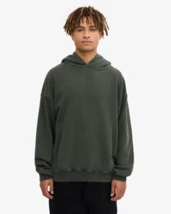 Organic Relaxed Hood Sweatsuit - Midnight Forest