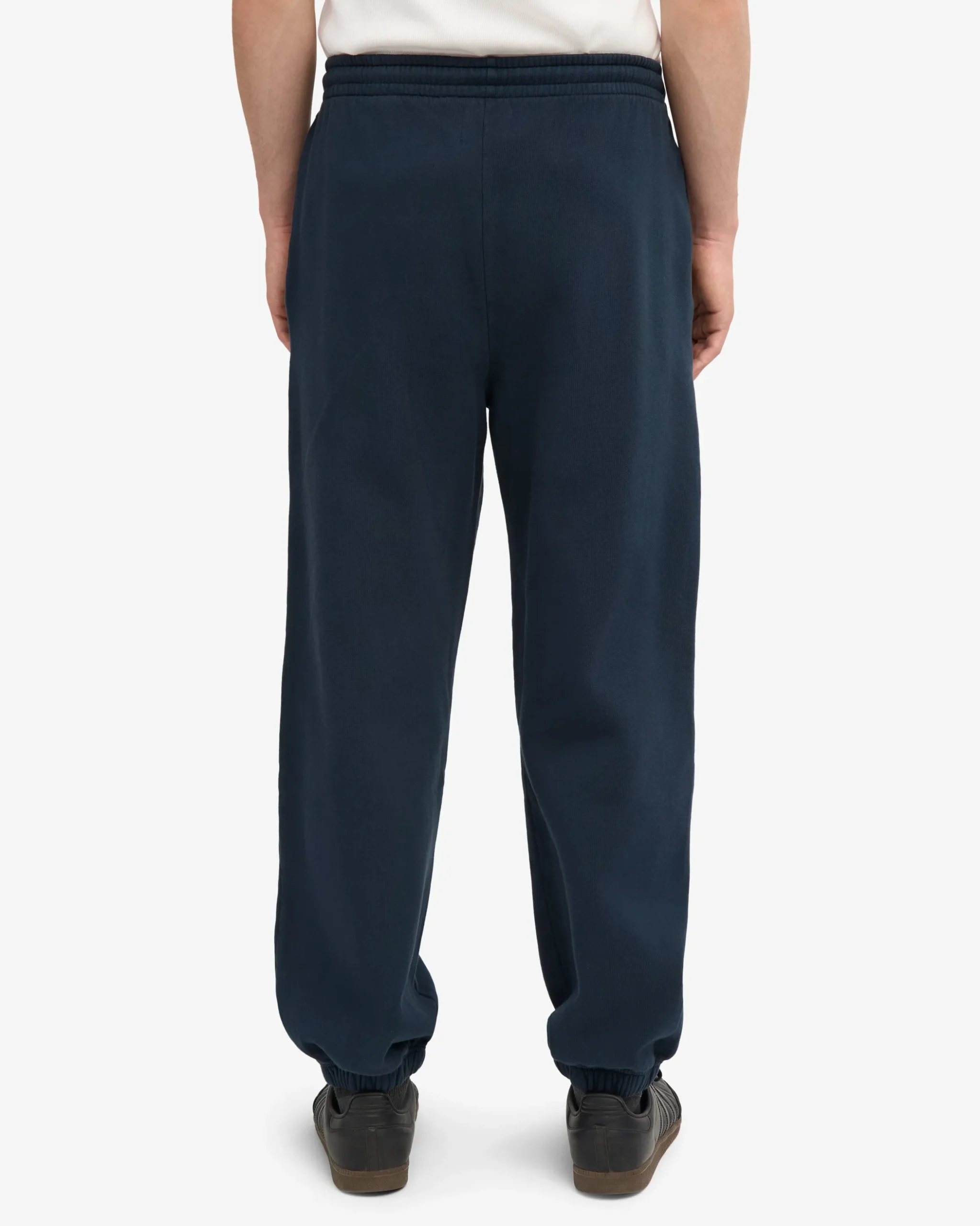 Organic Relaxed Hood Sweatsuit - Navy Blue