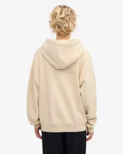 Organic Relaxed Hood Sweatsuit - Ivory White