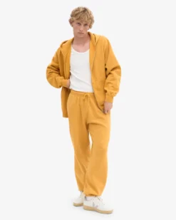Organic Relaxed Sweatpants - Burned Yellow
