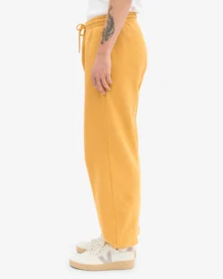 Organic Relaxed Sweatpants - Burned Yellow