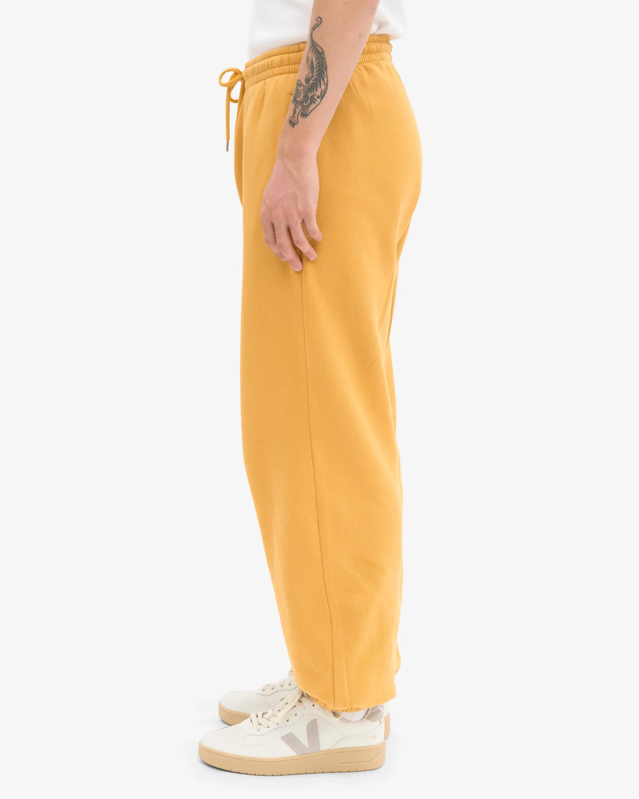 Organic Relaxed Sweatpants - Burned Yellow