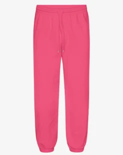 Organic Relaxed Sweatpants - Bubblegum Pink