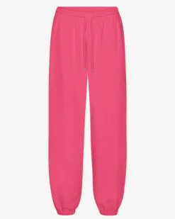 Organic Relaxed Sweatpants - Bubblegum Pink