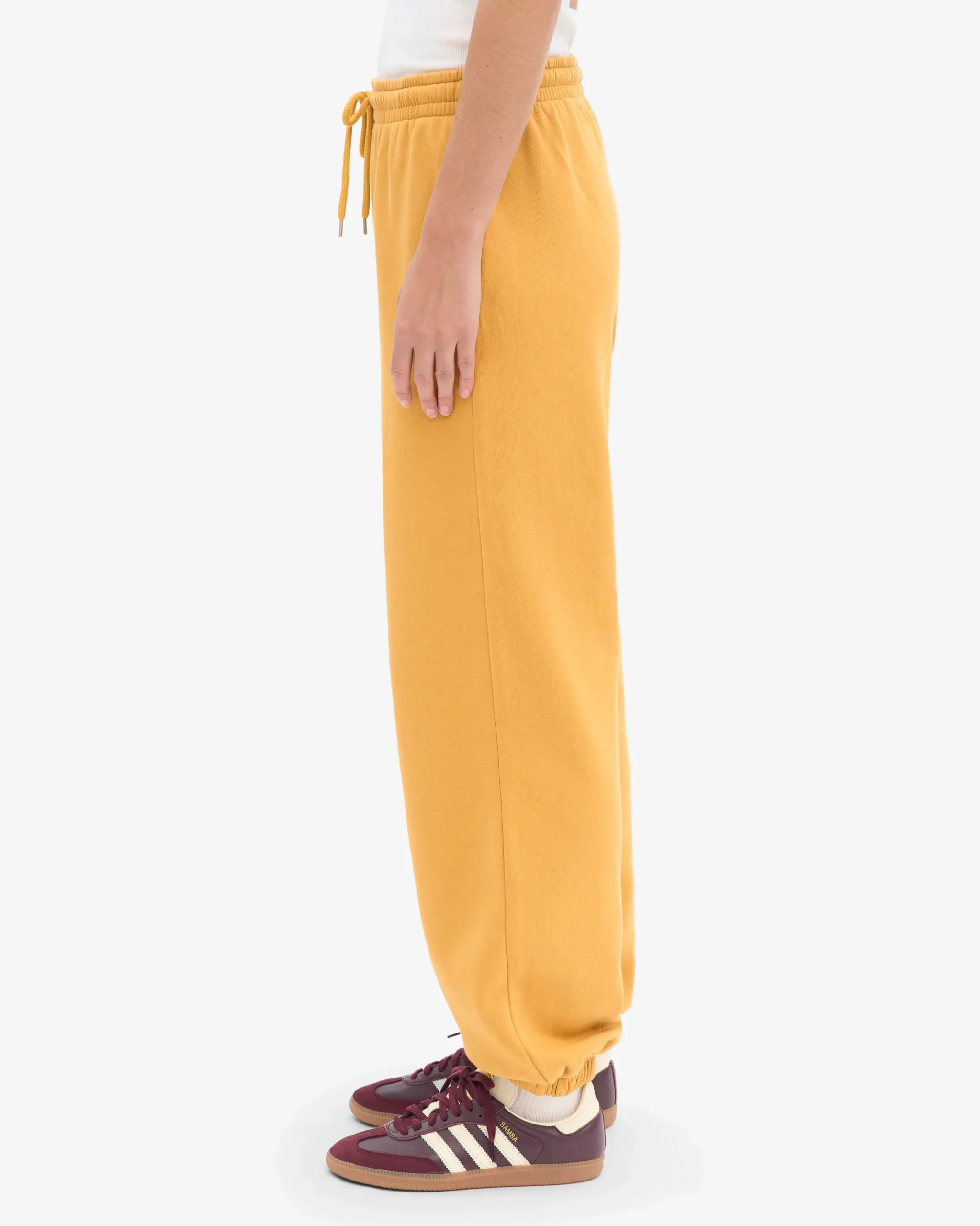 Organic Relaxed Sweatpants - Burned Yellow