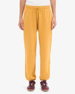 Organic Relaxed Sweatpants - Burned Yellow