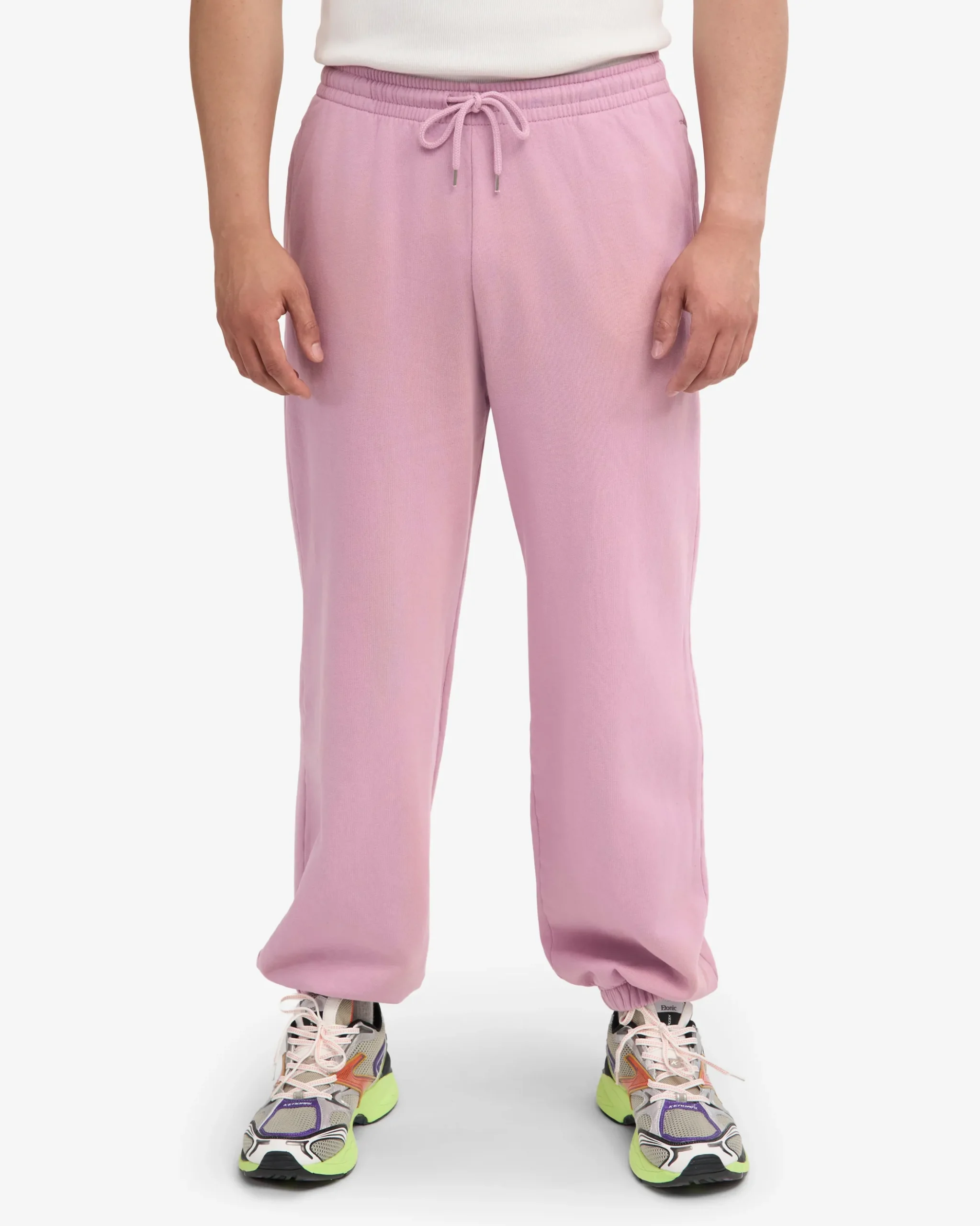 Organic Relaxed Sweatpants - Cherry Blossom