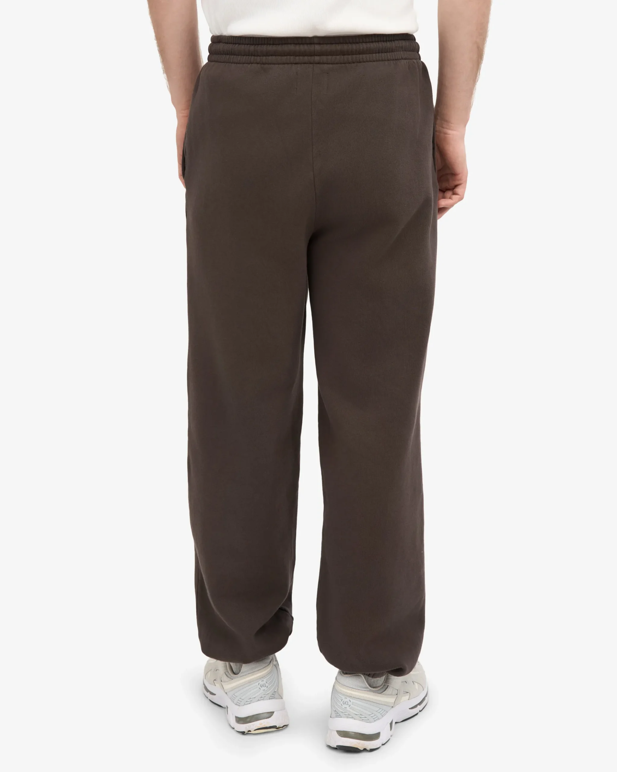Organic Relaxed Sweatpants - Coffee Brown