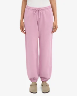 Organic Relaxed Sweatpants - Cherry Blossom