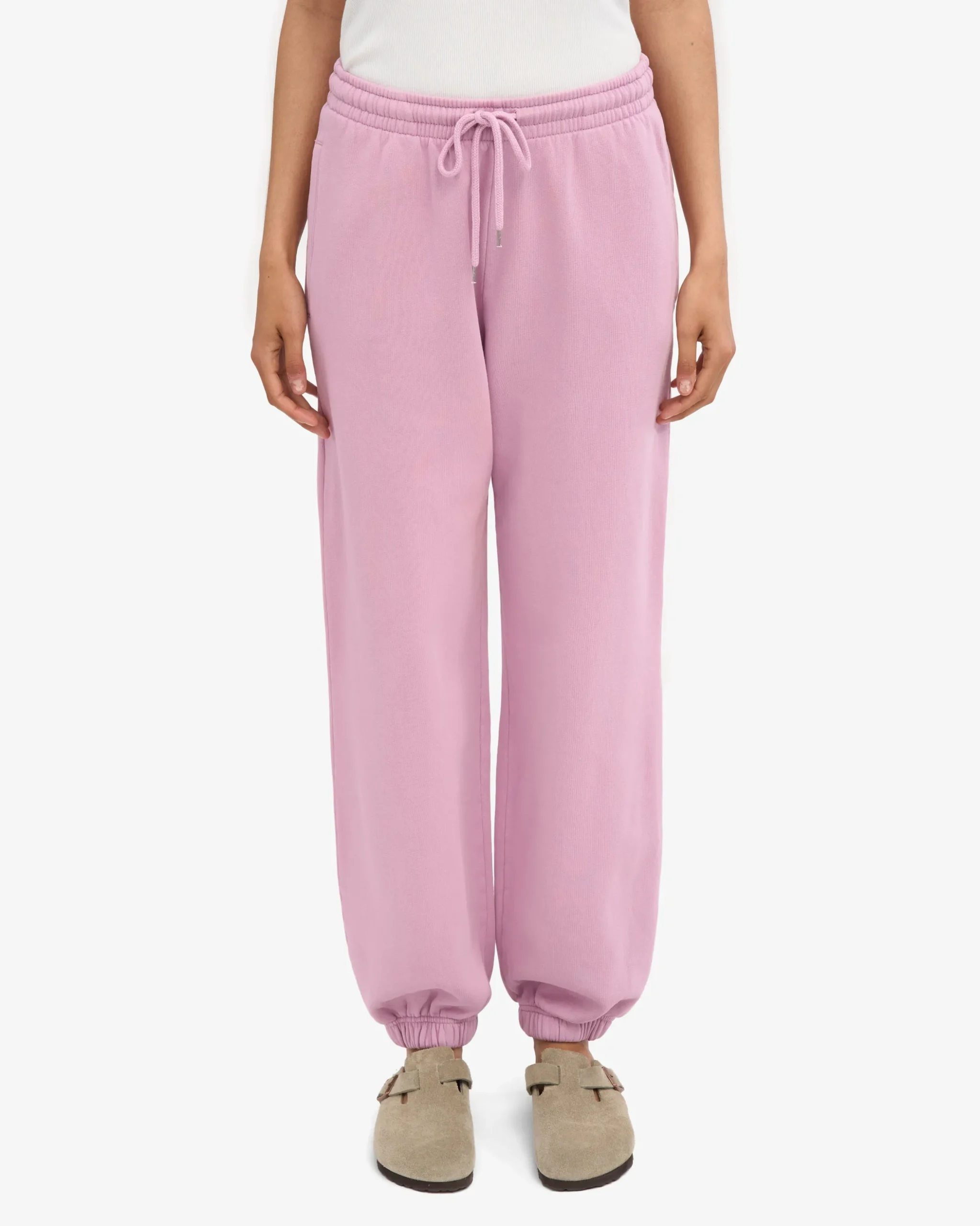 Organic Relaxed Sweatpants - Cherry Blossom