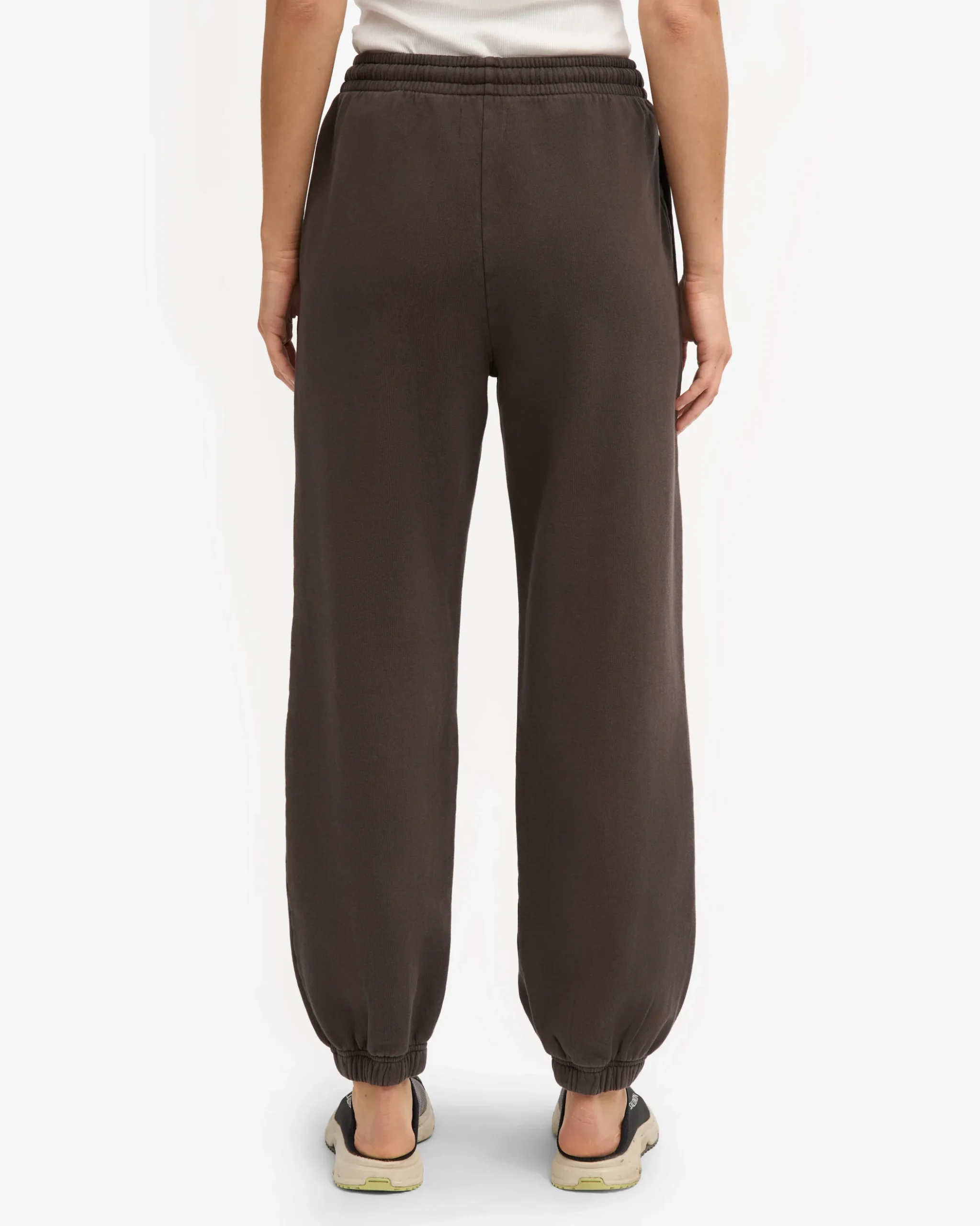 Organic Relaxed Sweatpants - Coffee Brown