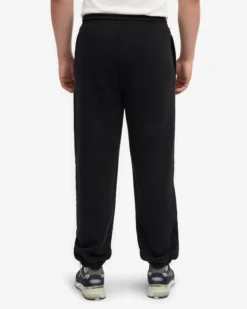 Organic Relaxed Sweatpants - Deep Black