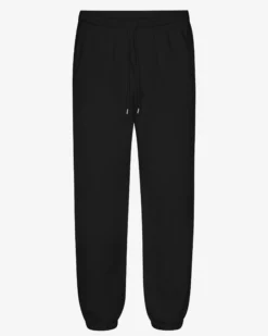Organic Relaxed Sweatpants - Deep Black