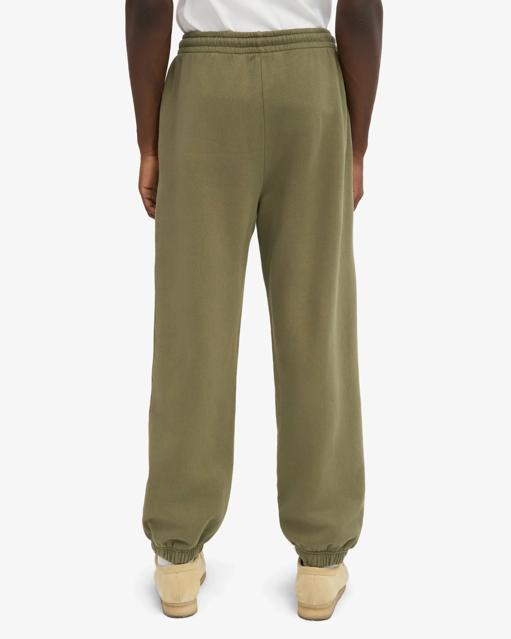 Organic Relaxed Sweatpants - Dusty Olive