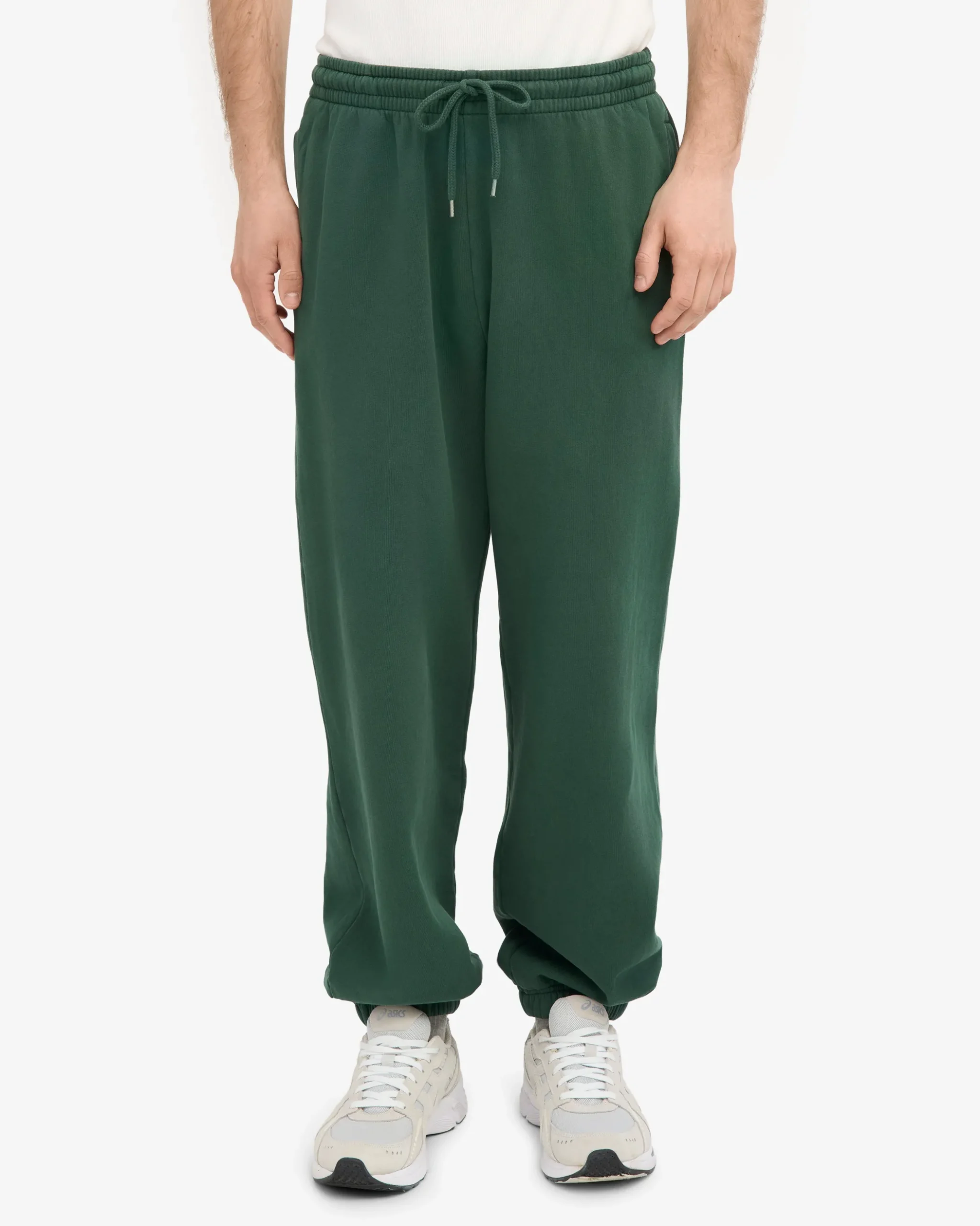 Organic Relaxed Sweatpants - Emerald Green