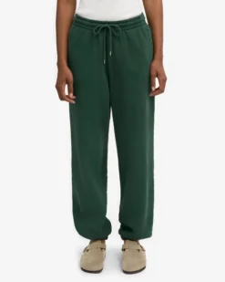Organic Relaxed Sweatpants - Emerald Green
