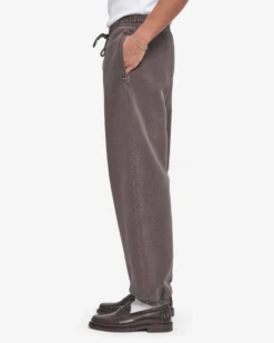 Organic Relaxed Sweatpants - Faded Mud