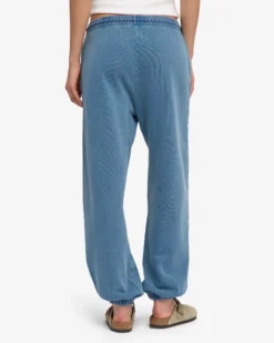 Organic Relaxed Sweatpants - Faded Indigo