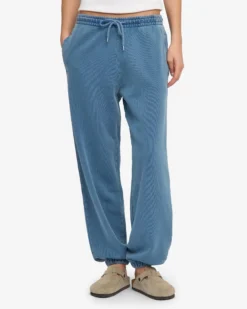 Organic Relaxed Sweatpants - Faded Indigo