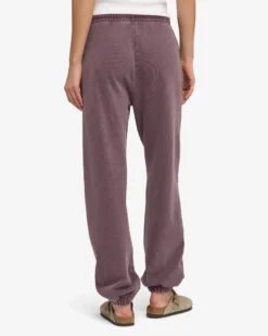 Organic Relaxed Sweatpants - Faded Grape