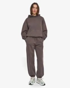 Organic Relaxed Sweatpants - Faded Mud