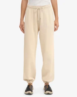 Organic Relaxed Sweatpants - Ivory White
