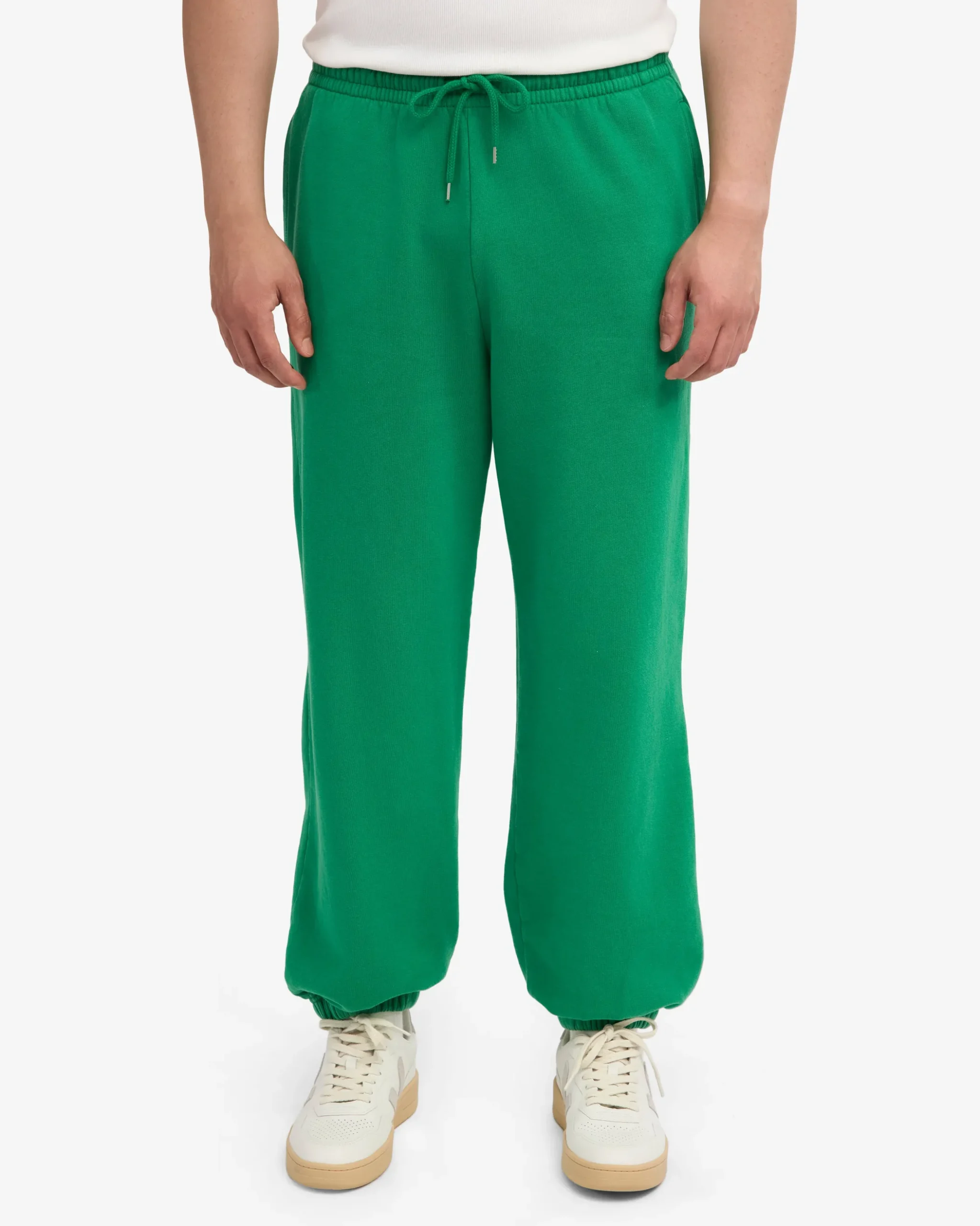 Organic Relaxed Sweatpants - Kelly Green