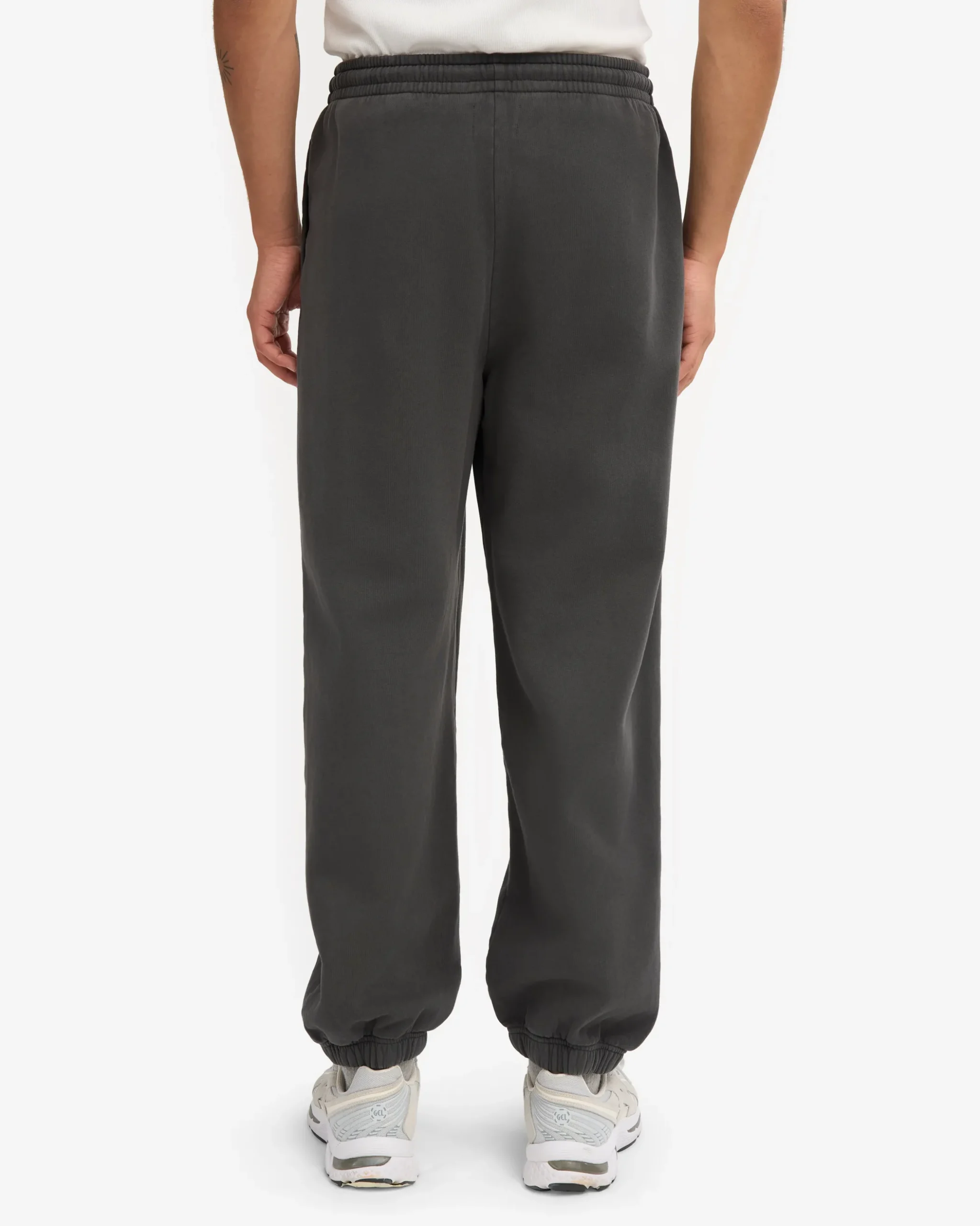Organic Relaxed Sweatpants - Lava Grey