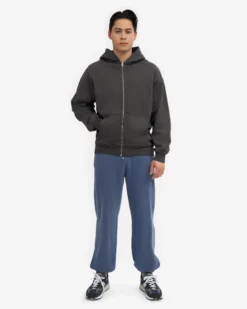 Organic Relaxed Sweatpants - Neptune Blue