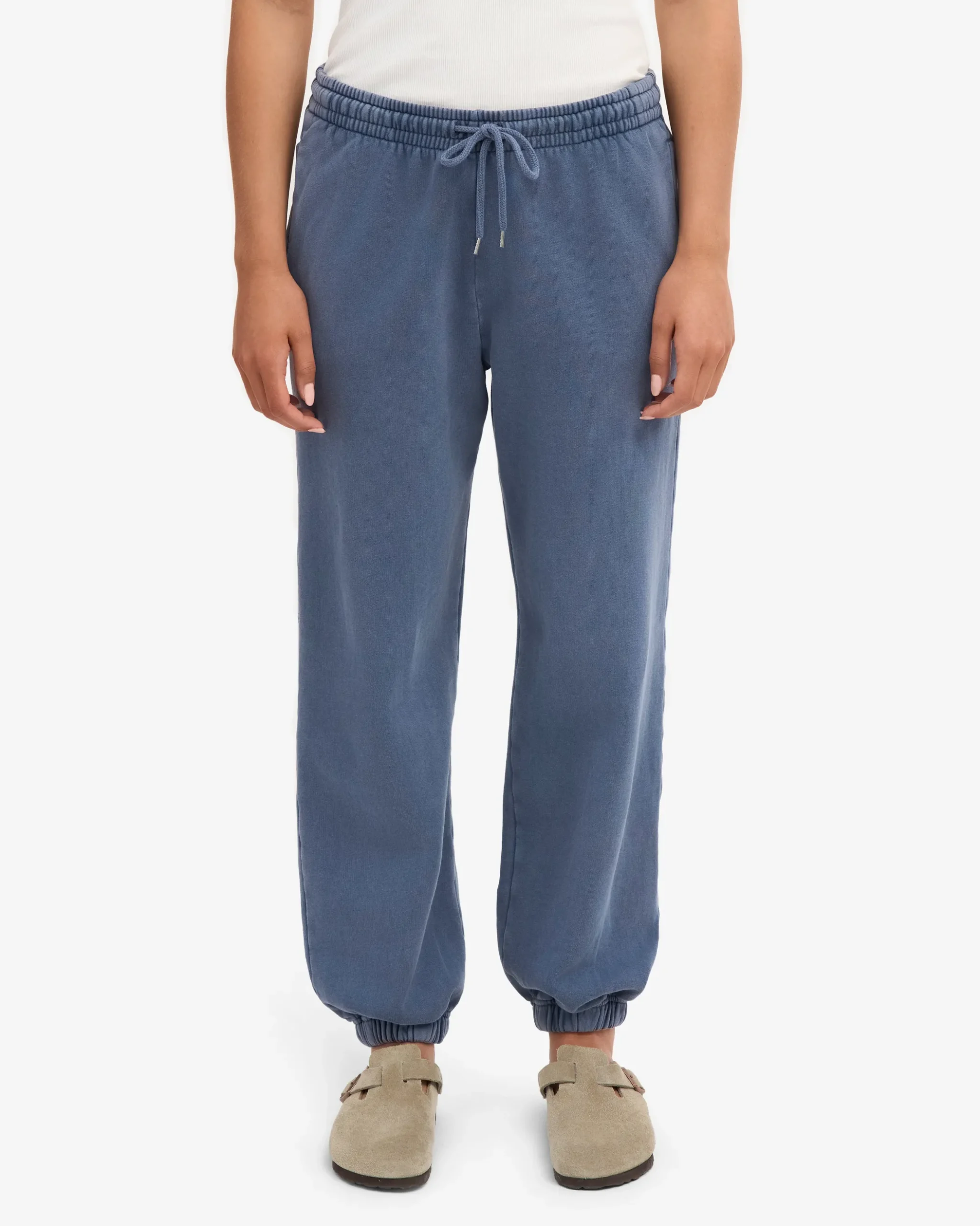 Organic Relaxed Sweatpants - Neptune Blue