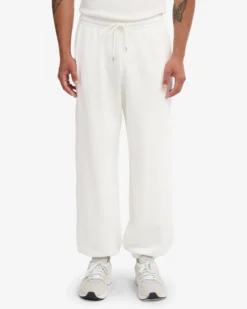Organic Relaxed Sweatpants - Optical White