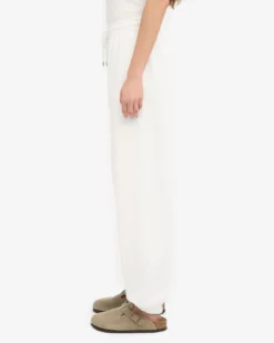 Organic Relaxed Sweatpants - Optical White