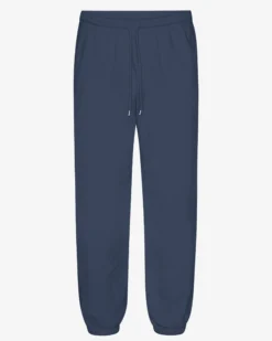 Organic Relaxed Sweatpants - Petrol Blue