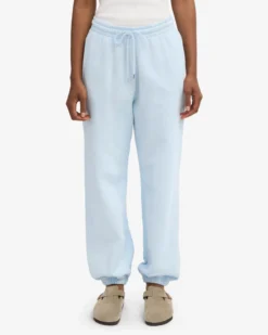 Organic Relaxed Sweatpants - Polar Blue