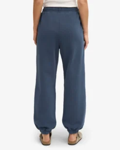 Organic Relaxed Sweatpants - Petrol Blue