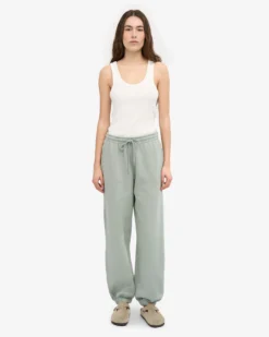 Organic Relaxed Sweatpants - Steel Blue