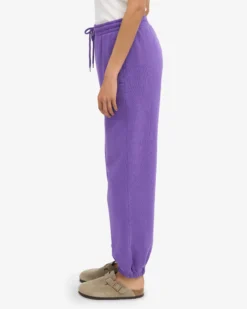 Organic Relaxed Sweatpants - Ultra Violet